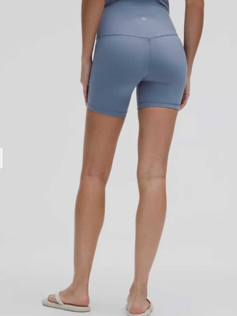 LULULEMON | Align High Rise Short 6” In Washed Denim - Picture 3 of 8